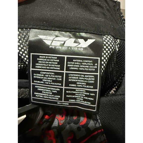 Fly Racing Rockstar Riding Pants size 32 - Picture 9 of 11